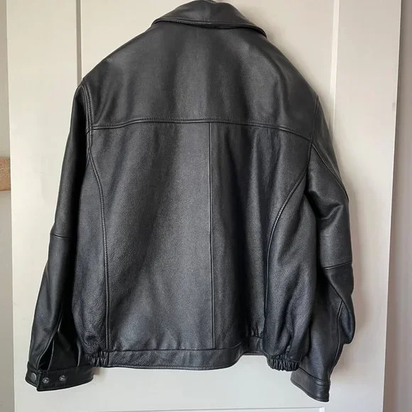 Men’s Croft & Barrow Leather Jacket size XL - Picture 9 of 9